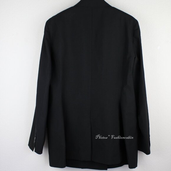 NWT Theory Double-Breasted Blazer in Stretch Wool - Picture 9 of 12